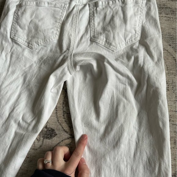 DEX distressed white jeans - Picture 7 of 8
